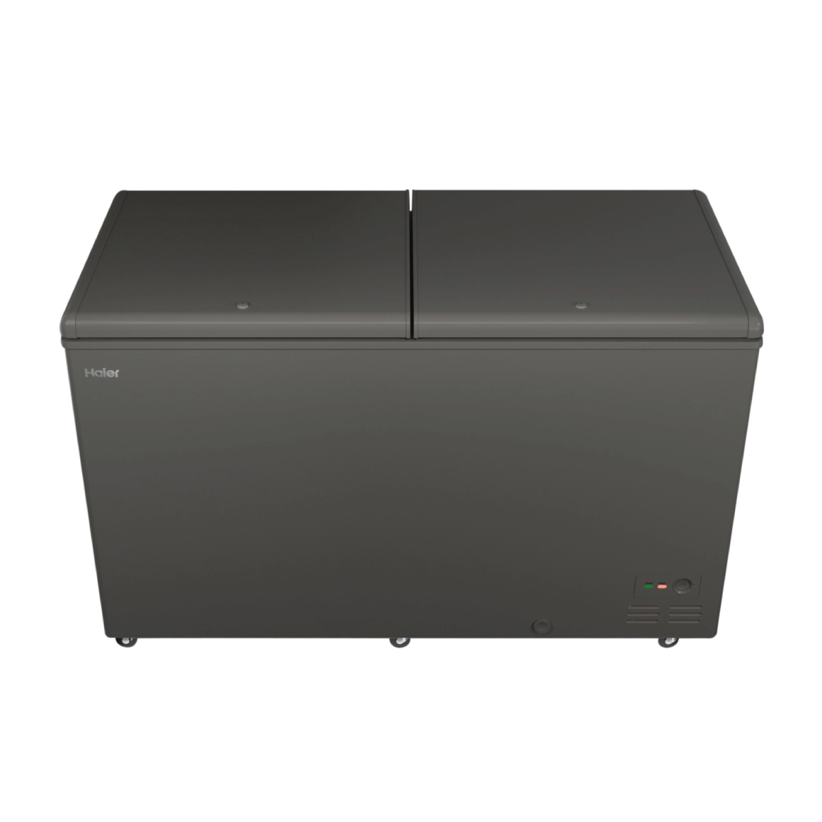 Haier 510 Ltr Double door- Embossed Titanium Grey colour Convertible Hard top Freezer